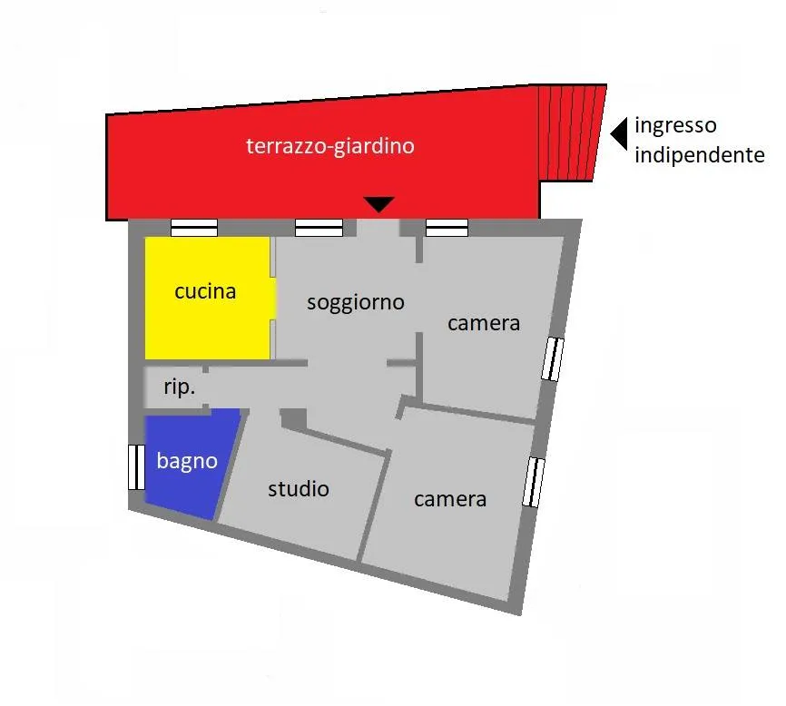 Appartamento in vendita a Genova, Dinegro, San Teodoro - foto 2