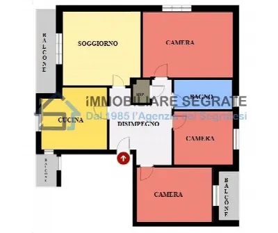 Appartamento in vendita a Segrate - foto 2