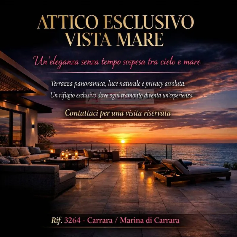 Attico in vendita a Carrara, Marina Di Carrara - foto 1