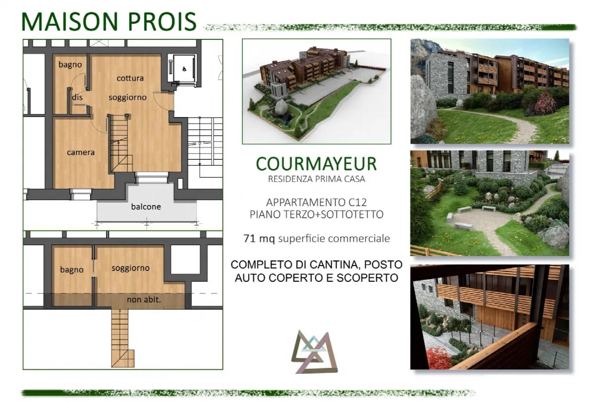 Appartamento in vendita a Courmayeur - foto 3