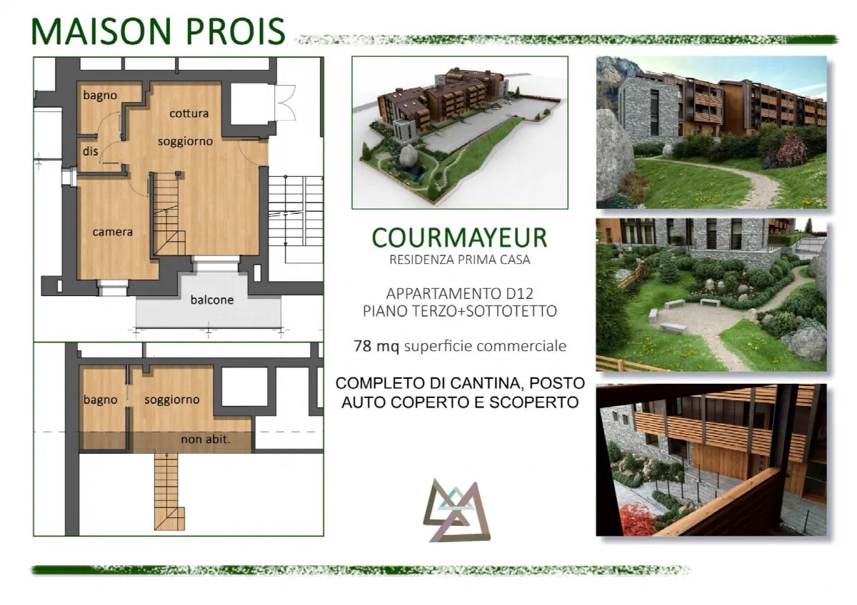 Appartamento in vendita a Courmayeur - foto 2