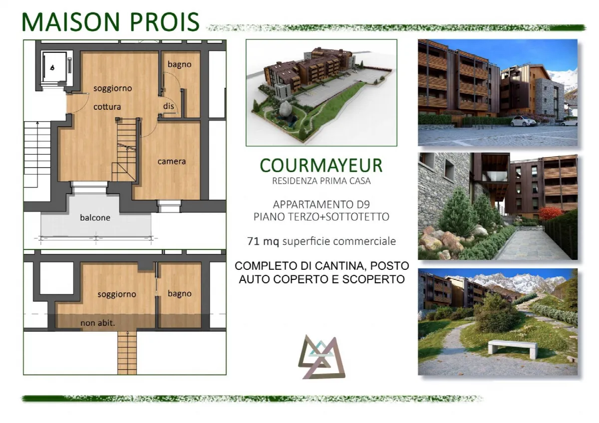 Appartamento in vendita a Courmayeur - foto 2