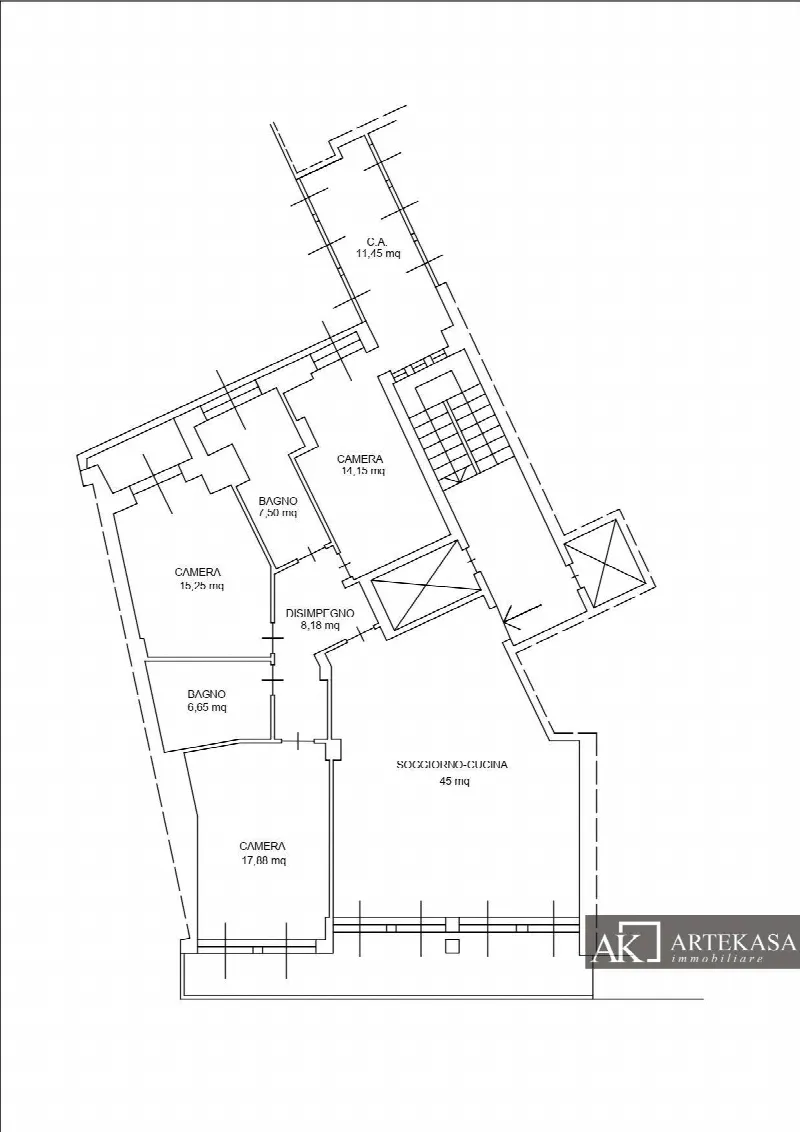Appartamento in vendita a Novara, Centro - foto 1