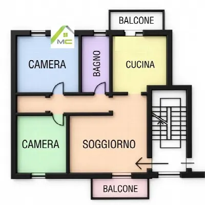 Appartamento in vendita a Pozzo d'Adda - foto 2