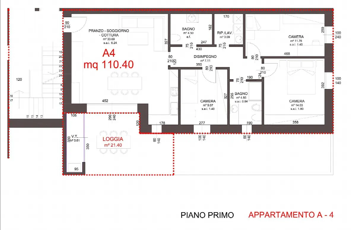 Appartamento in vendita ad Azzano Decimo - foto 2