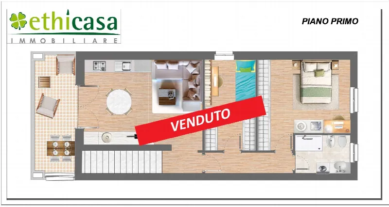 Appartamento in vendita a Verdellino - foto 1