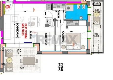 Appartamento in vendita a Pesaro, Montegranaro, Loreto, Muraglia - foto 2