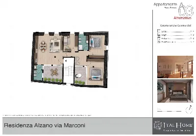 Attico in vendita a Alzano Lombardo - foto 1