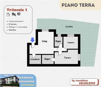 Appartamento in vendita a Castelli Calepio - foto 4