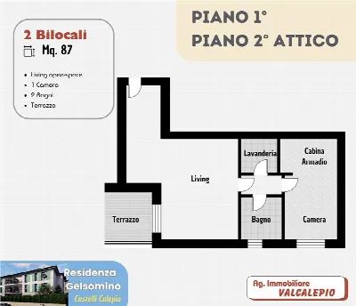 Appartamento in vendita a Castelli Calepio - foto 4