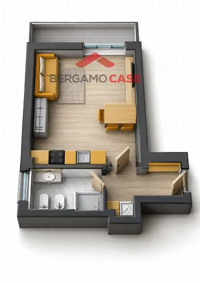 Appartamento in vendita a Bergamo, Borgo P... - foto 2