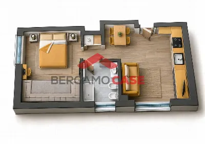 Appartamento in vendita a Bergamo, Borgo P... - foto 2