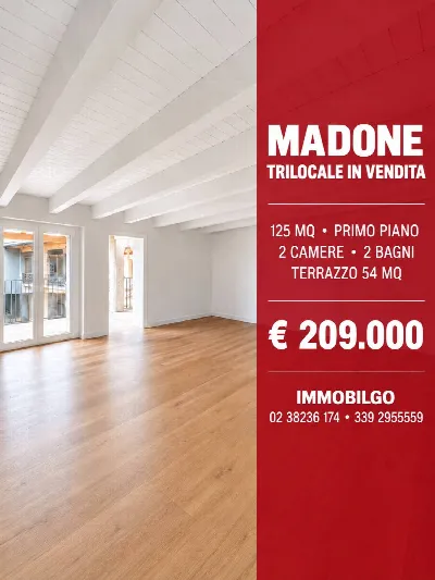 Appartamento in vendita a Madone - foto 1