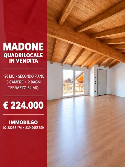 Appartamento in vendita a Madone - foto 1