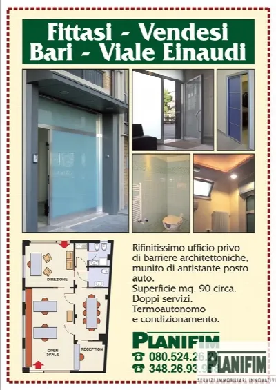 Ufficio in vendita a Bari, Picone, carrass... - foto 2