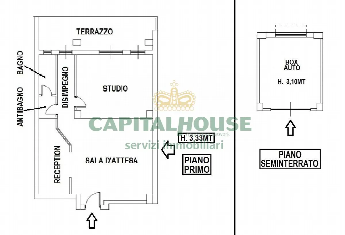 Ufficio in vendita a Portico di Caserta - foto 2