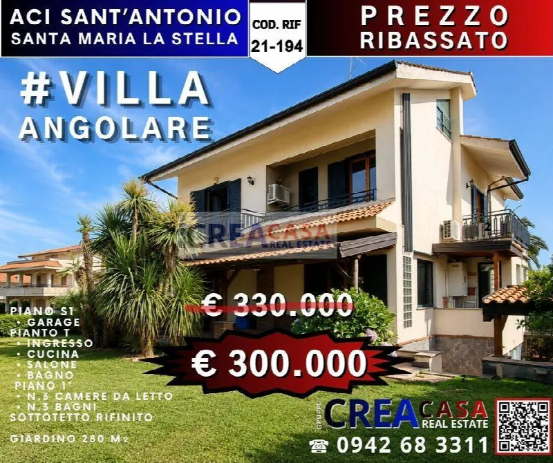 Villa in vendita ad Aci Sant'Antonio - foto 1
