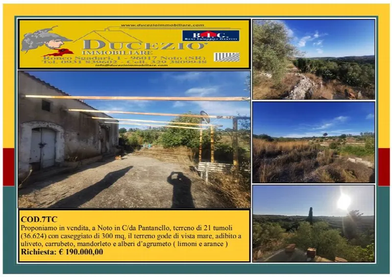 Rustico/Casale in vendita a Noto - foto 1