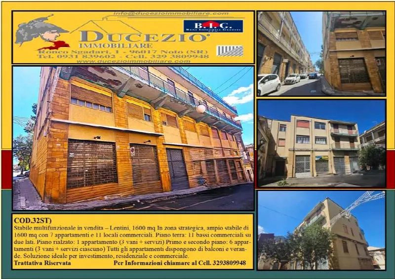 Palazzo/Stabile in vendita a Lentini - foto 1