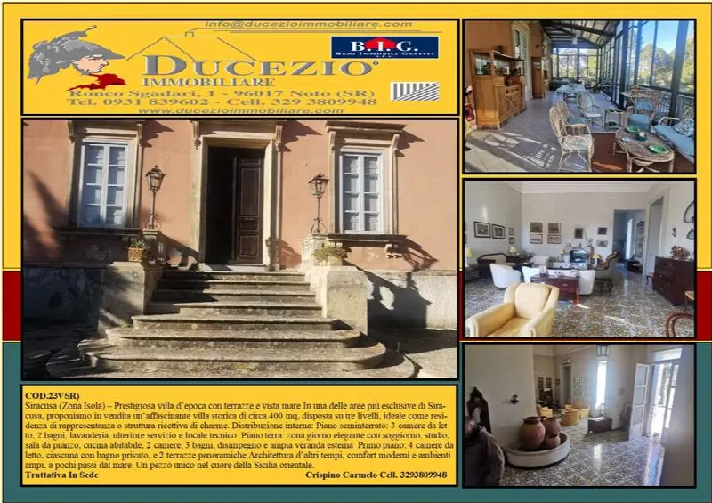 Villa in vendita a Siracusa, Isola, Plemmirio - foto 1