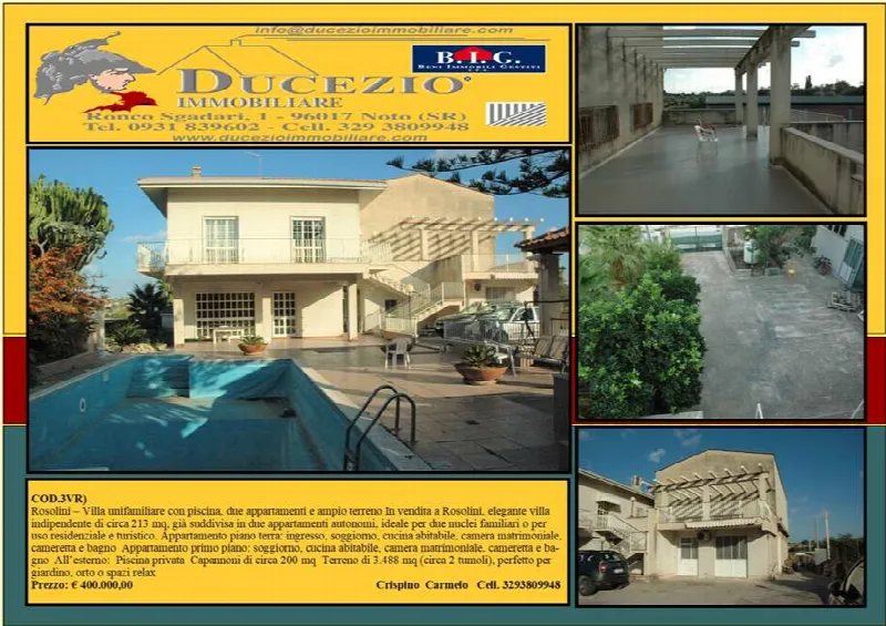 Villa in vendita a Rosolini - foto 1