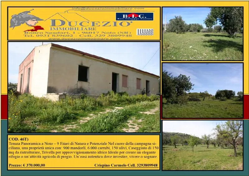 Rustico/Casale in vendita a Noto - foto 1