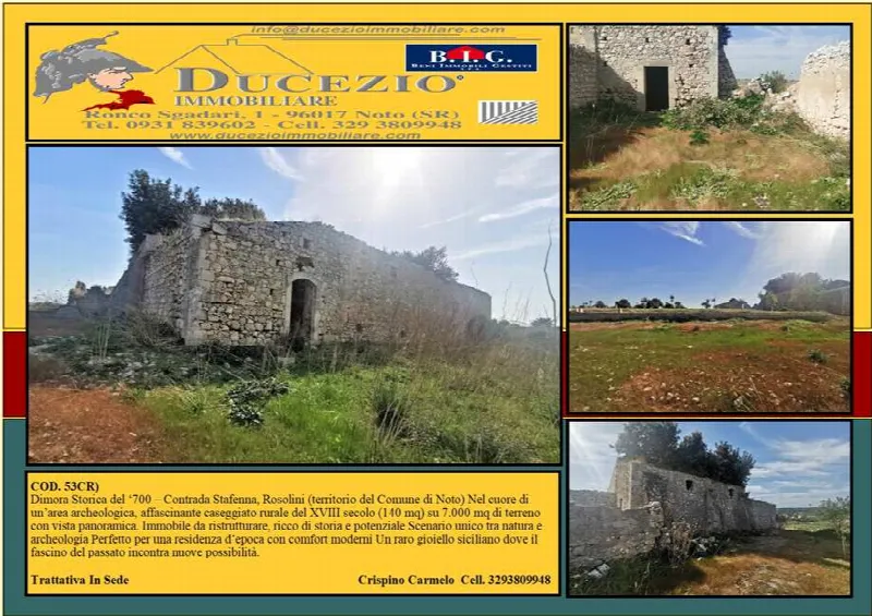Rustico/Casale in vendita a Noto - foto 1