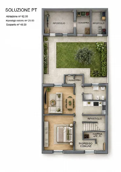 Appartamento in vendita a Ferrara, Centro - foto 2
