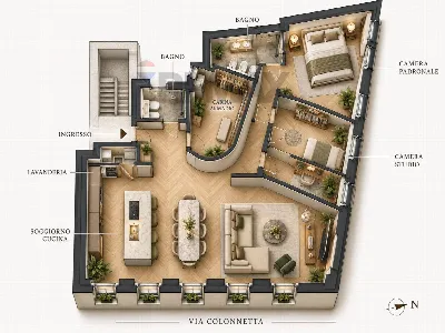 Appartamento in vendita a Milano, Quadronn... - foto 2