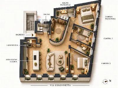 Appartamento in vendita a Milano, Quadronn... - foto 3