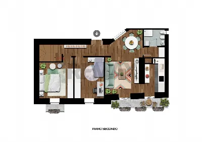Appartamento in vendita a Solto Collina - foto 1