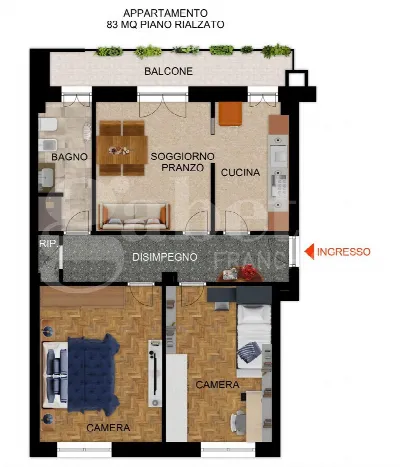 Appartamento in vendita a Pinerolo - foto 3