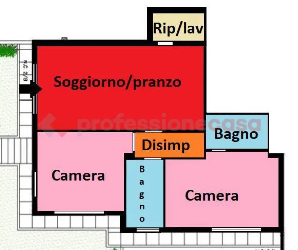Appartamento in vendita a Pisa, Le Piagge, Cisanello, San Biagio, Pisanova, Pardi - foto 4