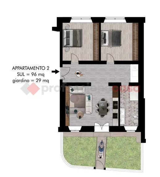 Appartamento in vendita a Pisa, Centro - foto 2