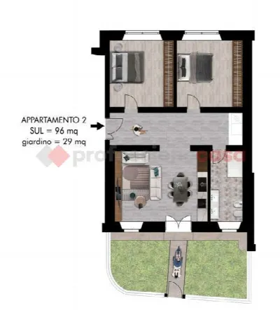 Appartamento in vendita a Pisa, Centro - foto 2