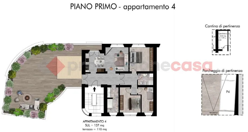 Appartamento in vendita a Pisa, Centro - foto 5