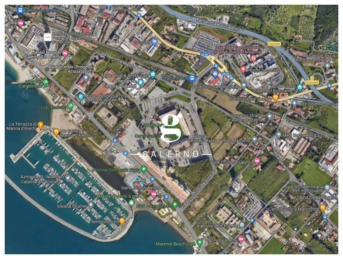 Appartamento in vendita a Salerno, Arbostella, Arechi, Zona Industriale, San Leonardo - foto 2