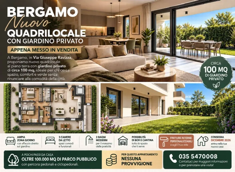 Appartamento in vendita a Bergamo, Canovine, Colognola - foto 1
