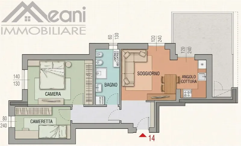 Appartamento in vendita a Siziano - foto 1