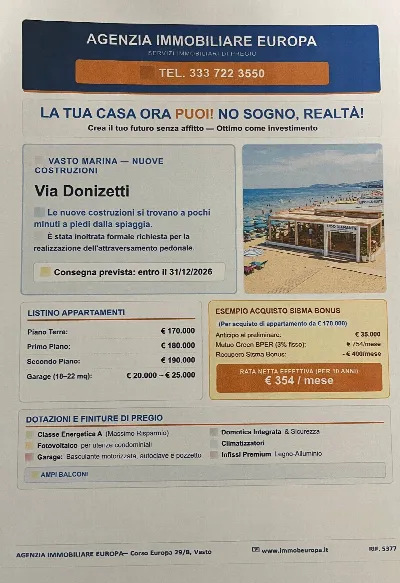 Appartamento a Vasto