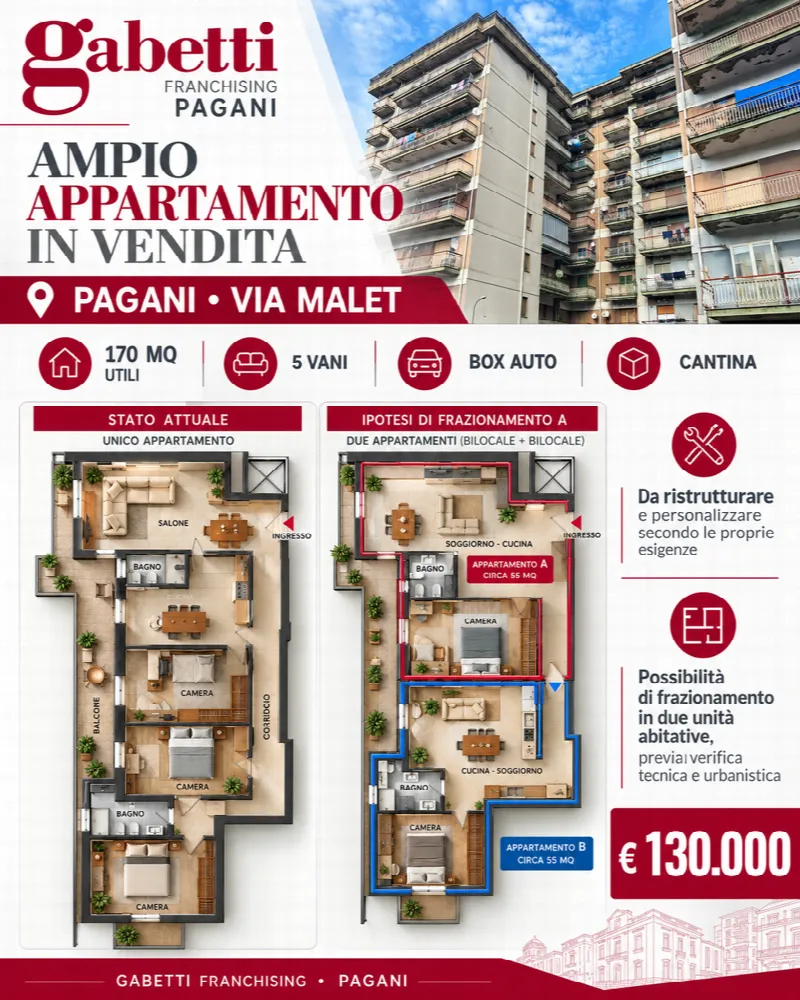 Appartamento in vendita a Pagani - foto 1