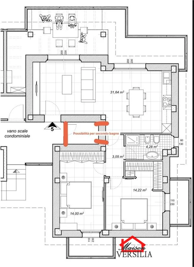 Appartamento in vendita a Carrara - foto 3