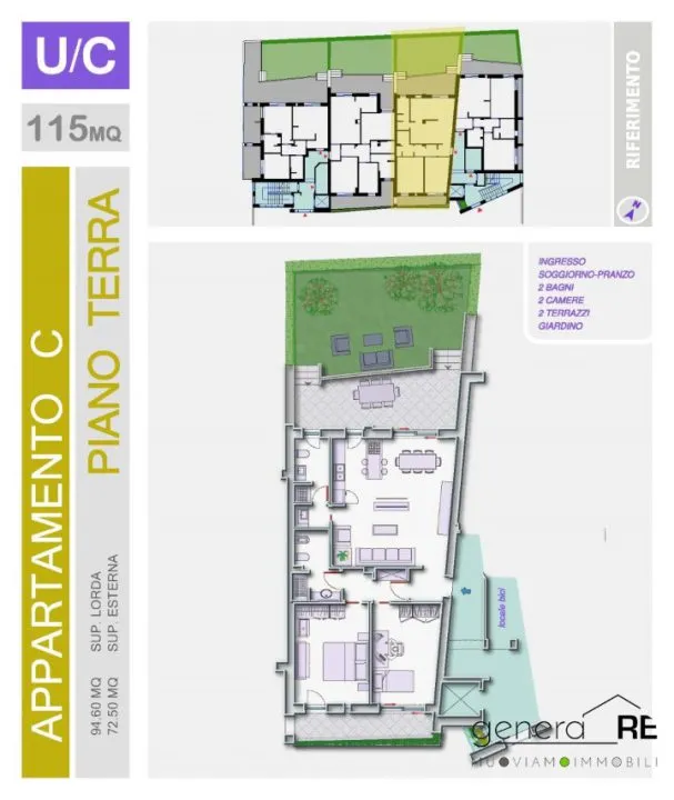 Appartamento in vendita a Pescara, Tirino, Fontanelle - foto 3