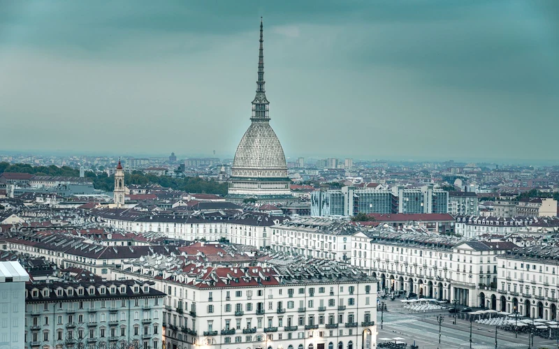 Mole Antonelliana e panorama di Torino